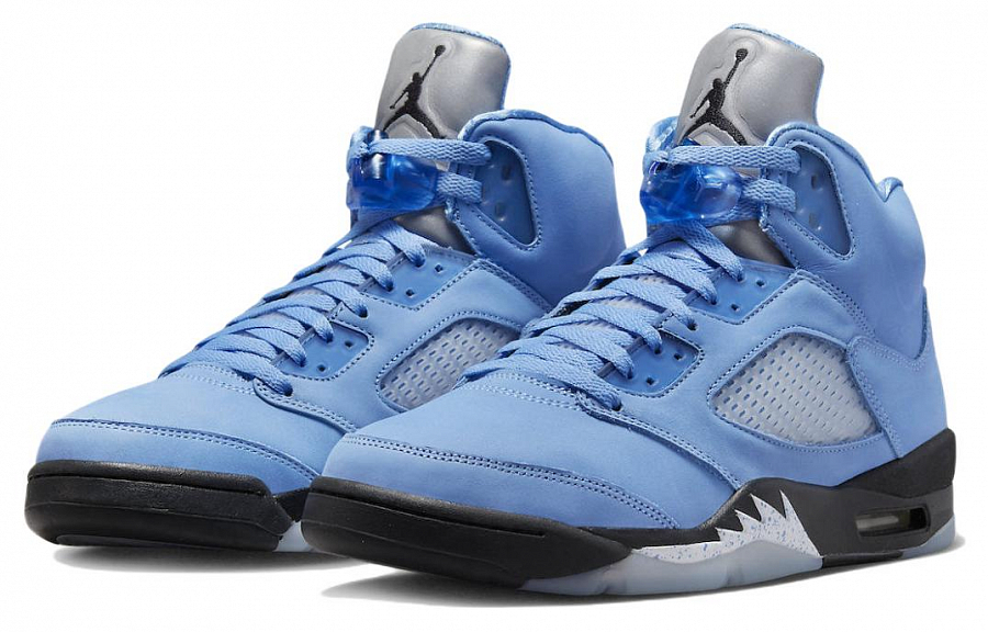 Jordan 5 Retro Unc University Blue купить в интернет-магазине Yoocart с быстрой доставкой по России.