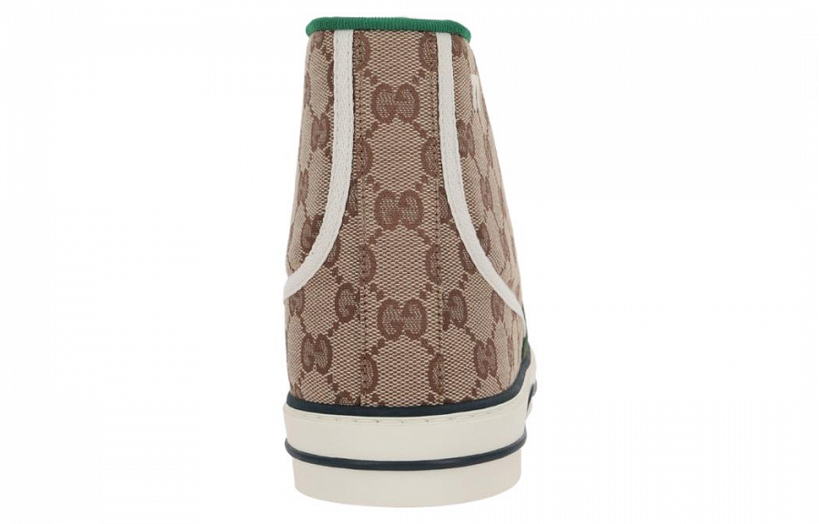 Gucci Tennis 1977 High 'Beige Ebony' купить в интернет-магазине Yoocart с быстрой доставкой по России.