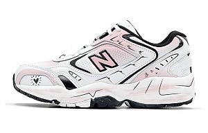 New Balance NB 452 Anti-Slip Wear-Resistant Low-Top Running Shoes Women's White Pink 1 4390781