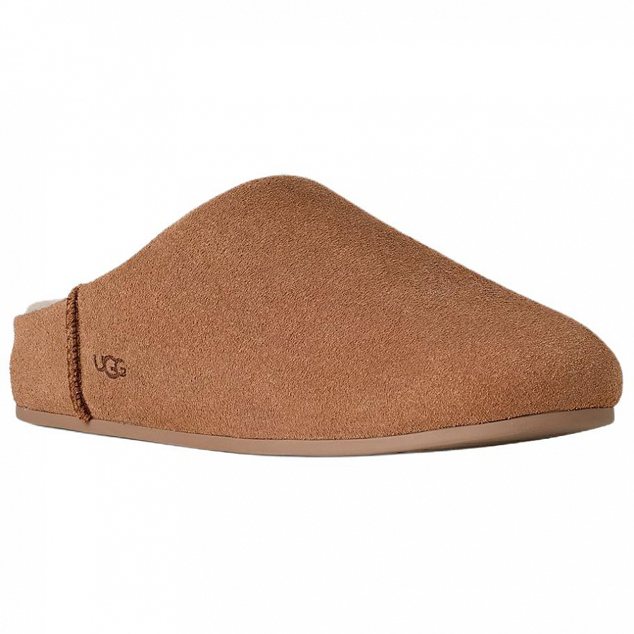 UGG Rubber Sole Abrasion Resistant Closed Toe Slippers Women's Chestnut купить в интернет-магазине Yoocart с быстрой доставкой по России.
