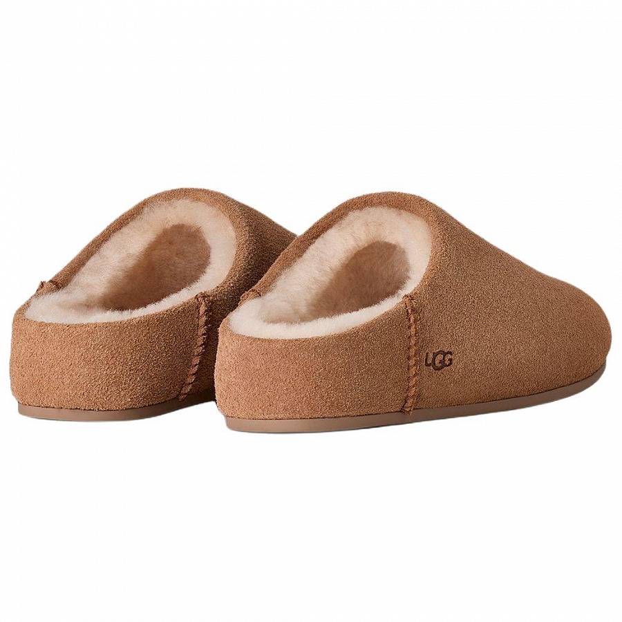 UGG Rubber Sole Abrasion Resistant Closed Toe Slippers Women's Chestnut купить в интернет-магазине Yoocart с быстрой доставкой по России.