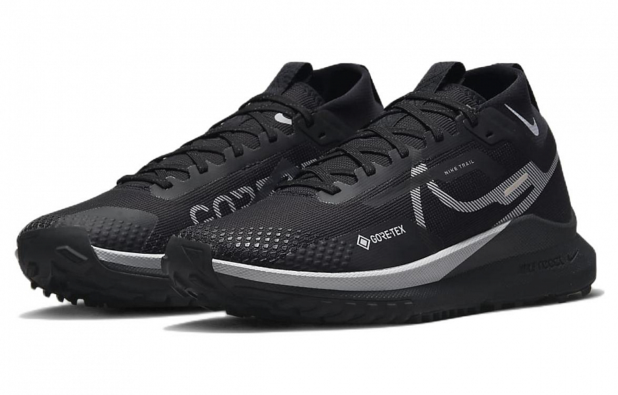 Nike React Pegasus Trail 4 Gore Tex Black Wolf Grey Women's купить в интернет-магазине Yoocart с быстрой доставкой по России.