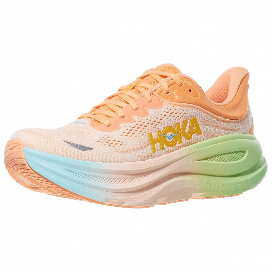 HOKA ONE ONE Bondi 9 Frost Pale Tangerine купить в интернет-магазине Yoocart с быстрой доставкой по России.
