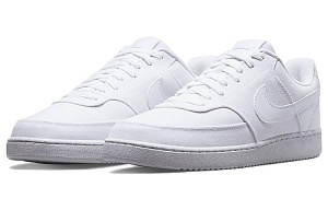Nike Court Vision Low Canvas Next Nature 'Triple White' 2 4399983