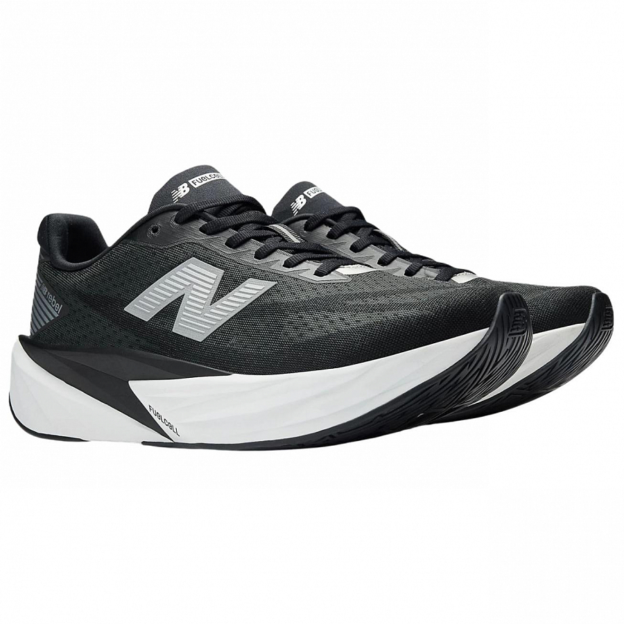 New Balance FuelCell Rebel V5 'Black White Silver Metallic' купить в интернет-магазине Yoocart с быстрой доставкой по России.