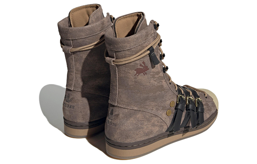 Adidas Originals Superstar X Melting Sadness 'Dark Brown' купить в интернет-магазине Yoocart с быстрой доставкой по России.