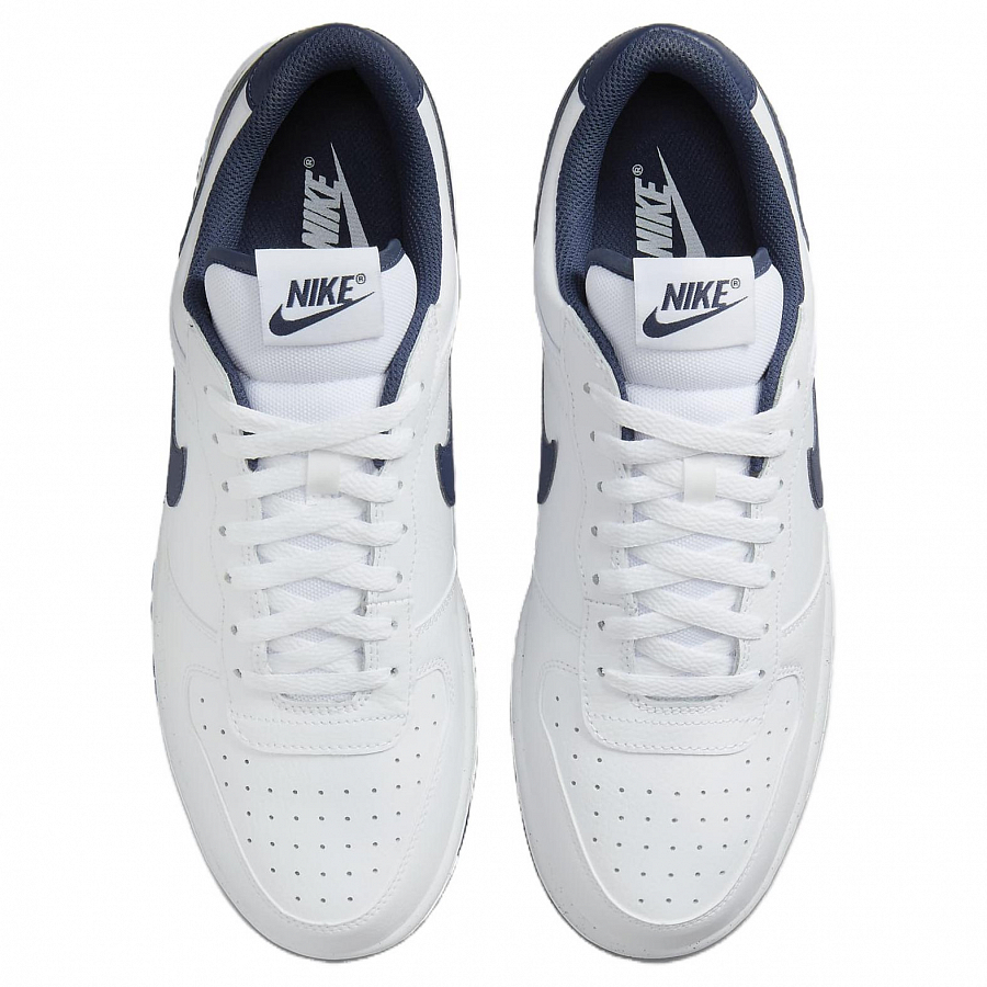 Nike Big Nike Low White/Midnight Navy купить в интернет-магазине Yoocart с быстрой доставкой по России.