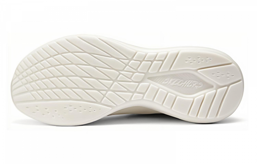 Skechers Vapor Foam Abrasion Resistant Low top Running Shoes Women's White Blue Orange купить в интернет-магазине Yoocart с быстрой доставкой по России.