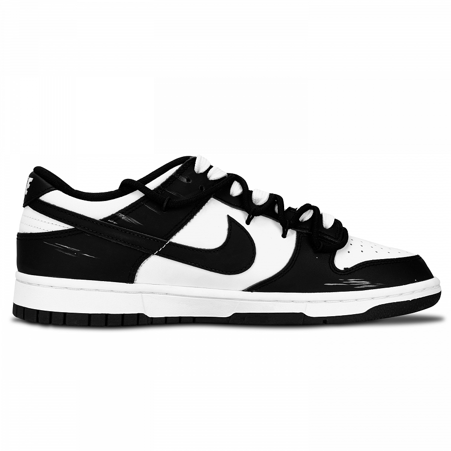 Nike Dunk Black White, Racing Black Shoe Box Abrasion Resistant Low top Skateboard Shoes Unisex Black купить в интернет-магазине Yoocart с быстрой доставкой по России.