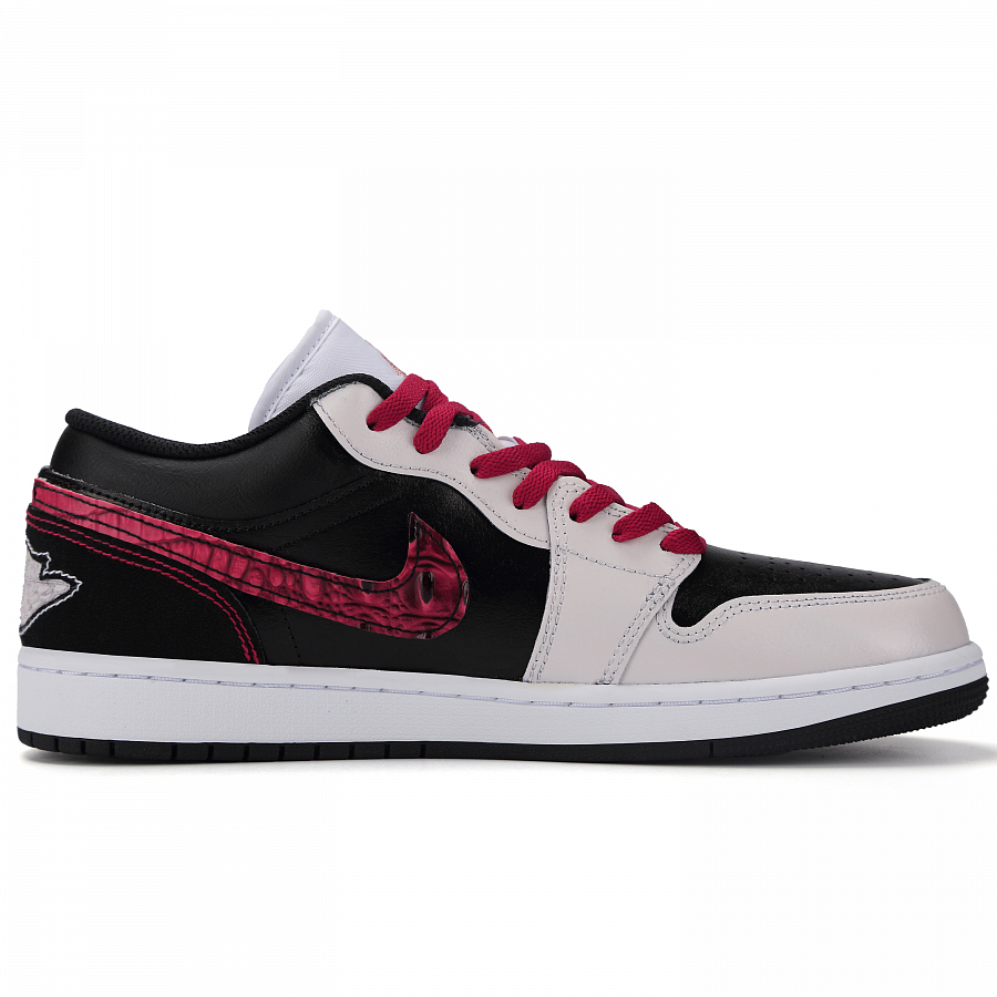 Jordan Air Jordan 1 Apocalypse Dragon Tribe Abrasion Resistant Low top Vintage Basketball Shoes Men's Black Red купить в интернет-магазине Yoocart с быстрой доставкой по России.