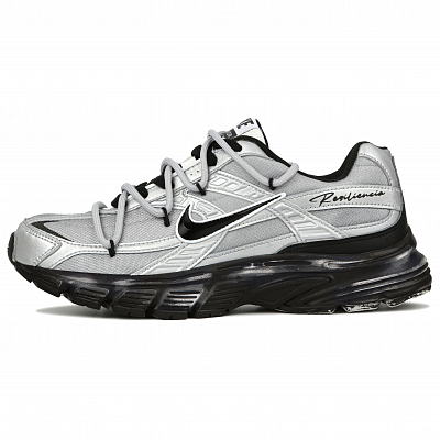 Nike Initiator Abrasion Resistant Low top Running Shoes Unisex Black Silver