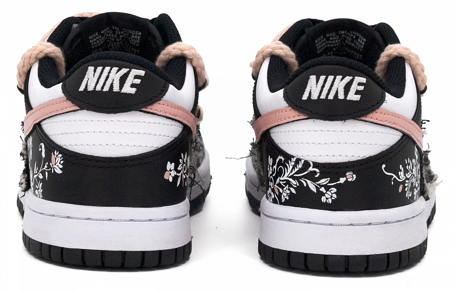 Nike Slip Resistant Shock Absorbers With Abrasion Resistant Properties Low top Skateboard Shoes Women's Black White купить в интернет-магазине Yoocart с быстрой доставкой по России.