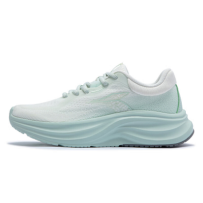 361° Breathable And Wear resistant Low top Casual Running Shoes Women's White Green