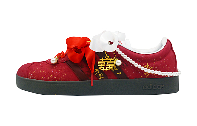 Adidas VL COURT 2.0 One In A Hundred Thousand German Army Trainers Unisex