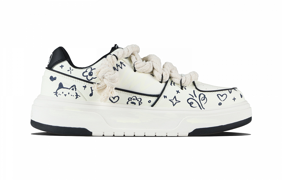 MLB Chunky Liner Childlike Meowth Abrasion Resistant Low top Skateboard Shoes Unisex Blue купить в интернет-магазине Yoocart с быстрой доставкой по России.