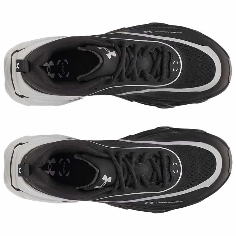 Under Armour Halo Racer Supportive And Elastic Running Shoes Men's Black White купить в интернет-магазине Yoocart с быстрой доставкой по России.