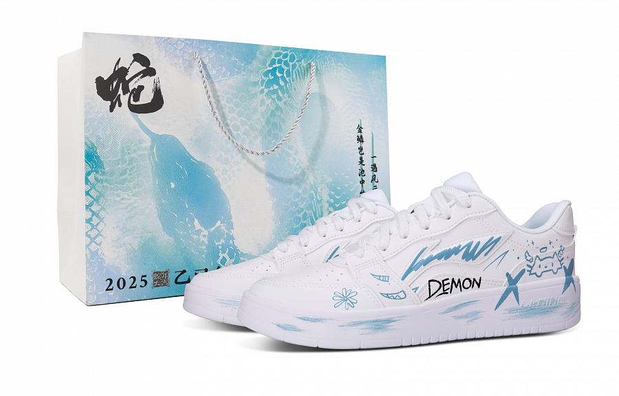 LiNing Acer Truncatum Abrasion Resistant, Lightweight, And Breathable Low top Skateboard Shoes Unisex Light Blue купить в интернет-магазине Yoocart с быстрой доставкой по России.