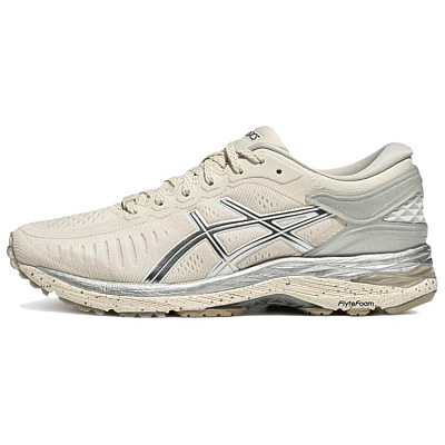 ASICS Metarun Abrasion Resistant Breathable Support Rebound Running Shoes Women's Ecru