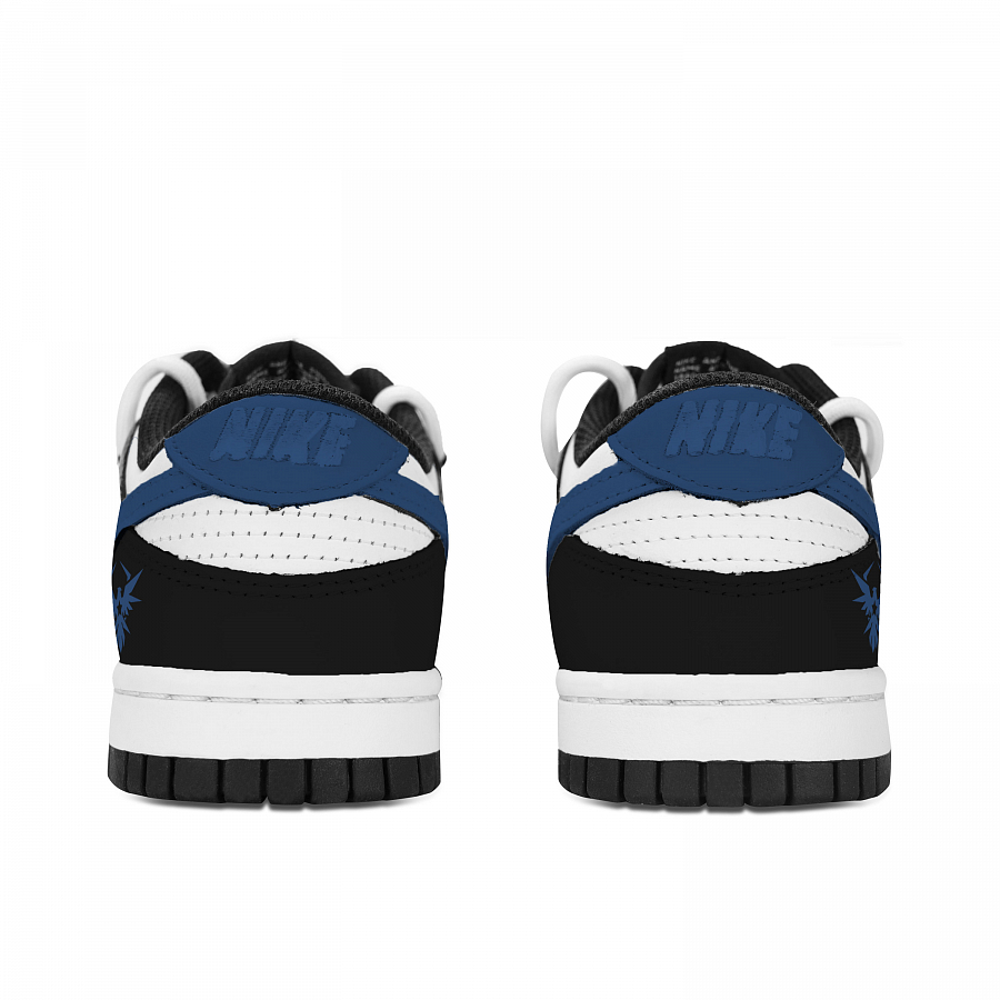 Nike Dunk Sniper Action Abrasion Resistant Slip Resistant Low top Skateboard Shoes Unisex Black White Blue купить в интернет-магазине Yoocart с быстрой доставкой по России.