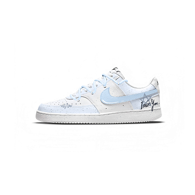 Nike Court Vision 1 Starlight Abrasion Resistant Slip Resistant Low top Skateboard Shoes Unisex