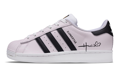 Adidas Originals SUPERSTAR Balanced Lightweight Low top Skateboard Shoes Unisex Cherry Blossom Pink