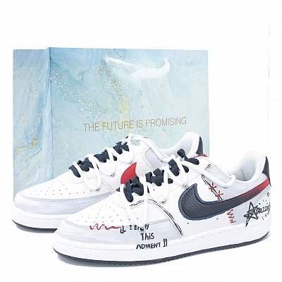 Nike Court Vision 1 Abrasion Resistant Quick Dry Low top Skateboard Shoes Men's