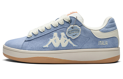 Kappa Back to Back Coverage Abrasion Resistant Low top Skateboard Shoes Unisex Blue