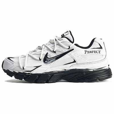 Nike Initiator Abrasion Resistant Breathable Low top Running Shoes Unisex Black White
