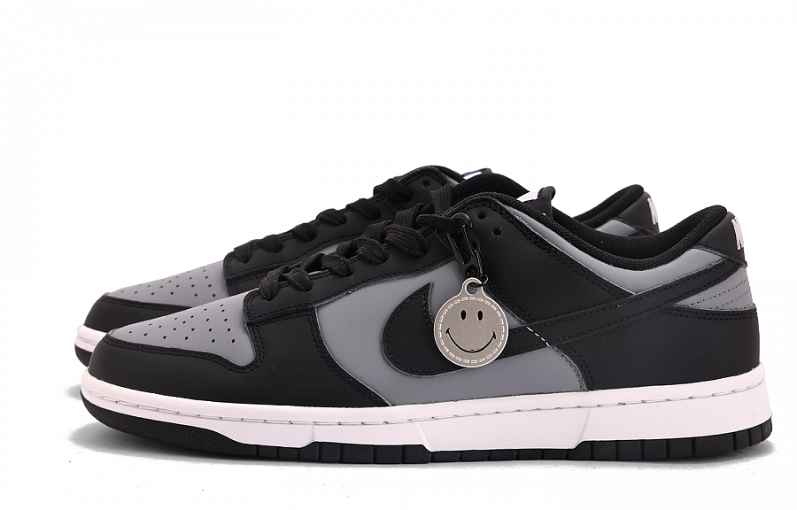 Nike Dunk Coverage Slip Resistant And Abrasion Resistant Low top Skateboard Shoes Unisex Black Gray купить в интернет-магазине Yoocart с быстрой доставкой по России.