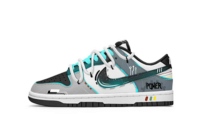 Nike Dunk Abrasion Resistant Low top Skateboard Shoes Unisex