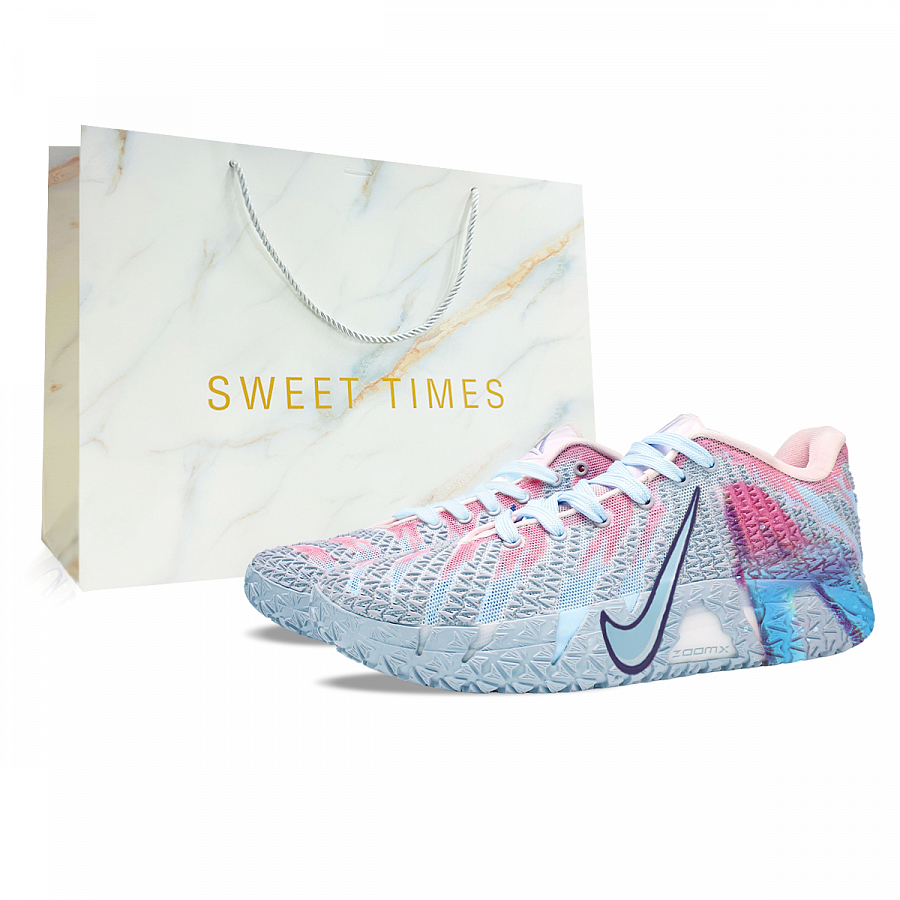 Nike Ja Morant 3 BNK Dusty Pink Chasing Light, Playground Elf Low top Basketball Shoes Unisex Blue Pink купить в интернет-магазине Yoocart с быстрой доставкой по России.