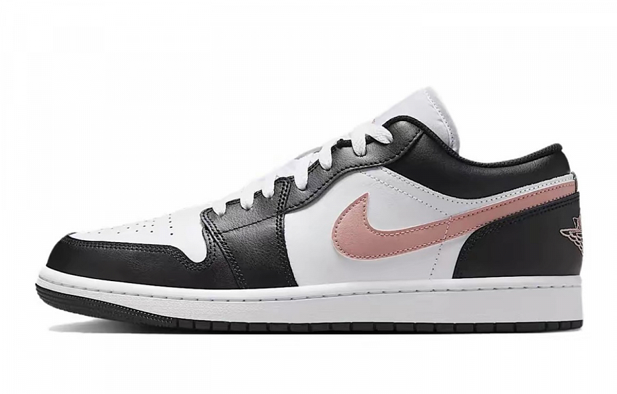 Jordan Air Jordan 1 Cushioning, Wear Resistant Low top Vintage Basketball Shoes Unisex Gray White Black купить в интернет-магазине Yoocart с быстрой доставкой по России.