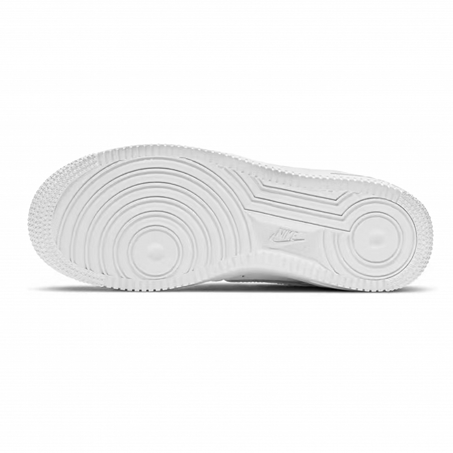 Nike Air Force 1 Slip Resistant Abrasion Resistant Low top Skateboard Shoes Unisex White Orange купить в интернет-магазине Yoocart с быстрой доставкой по России.