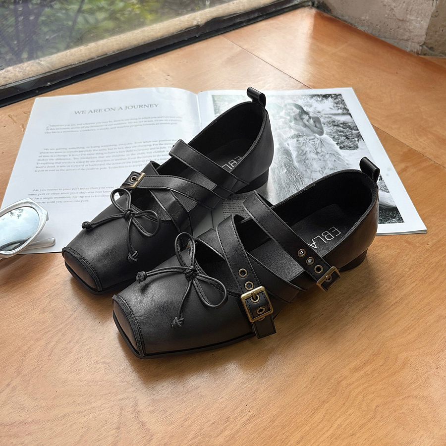 EBLAN Chunky Heel Mary Jane Shoes Women's купить в интернет-магазине Yoocart с быстрой доставкой по России.