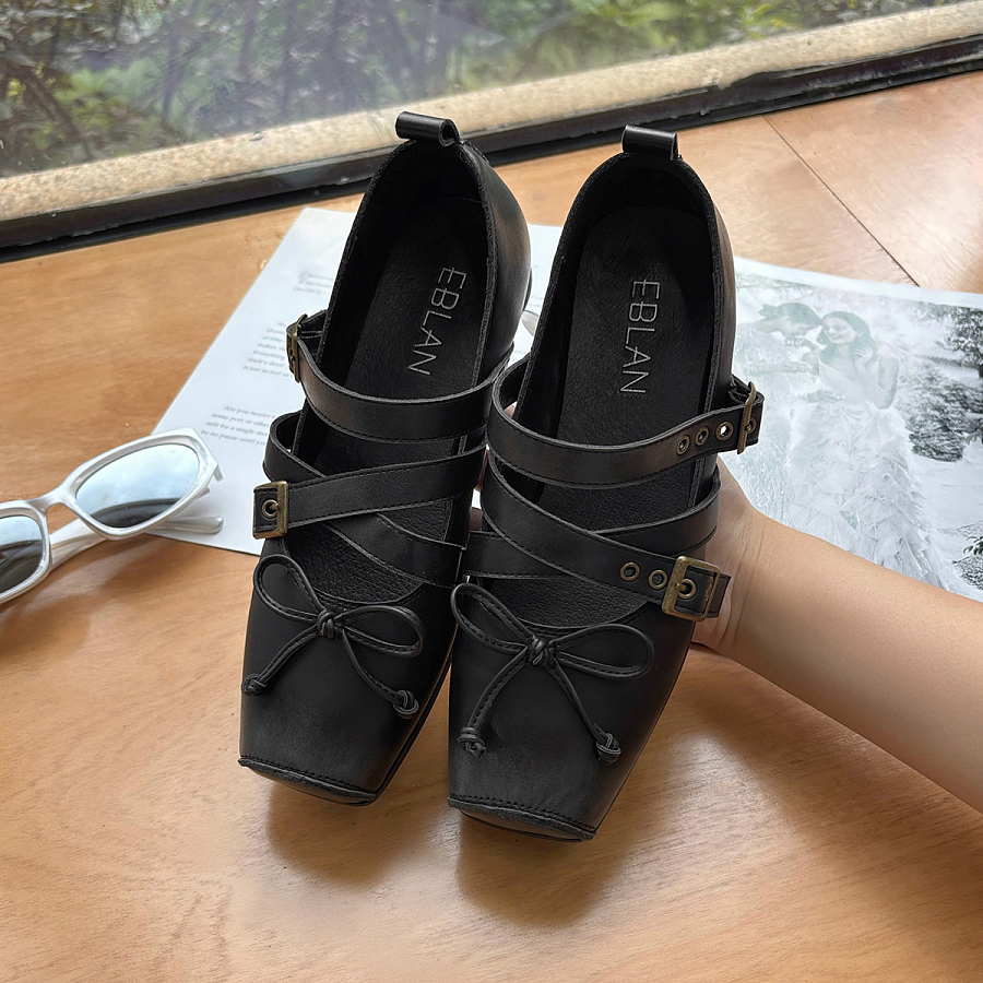 EBLAN Chunky Heel Mary Jane Shoes Women's купить в интернет-магазине Yoocart с быстрой доставкой по России.