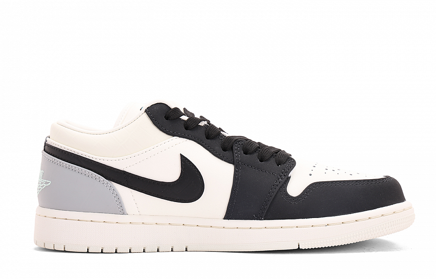 Jordan Air Jordan 1 Cushioning And Abrasion Resistant Coverage Low top Vintage Basketball Shoes Unisex Black White купить в интернет-магазине Yoocart с быстрой доставкой по России.