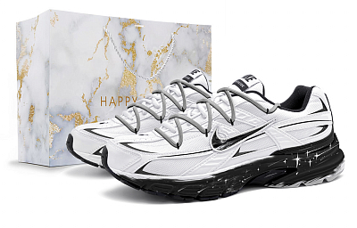 Nike Initiator Low top Casual City Commute Running Shoes Men's White