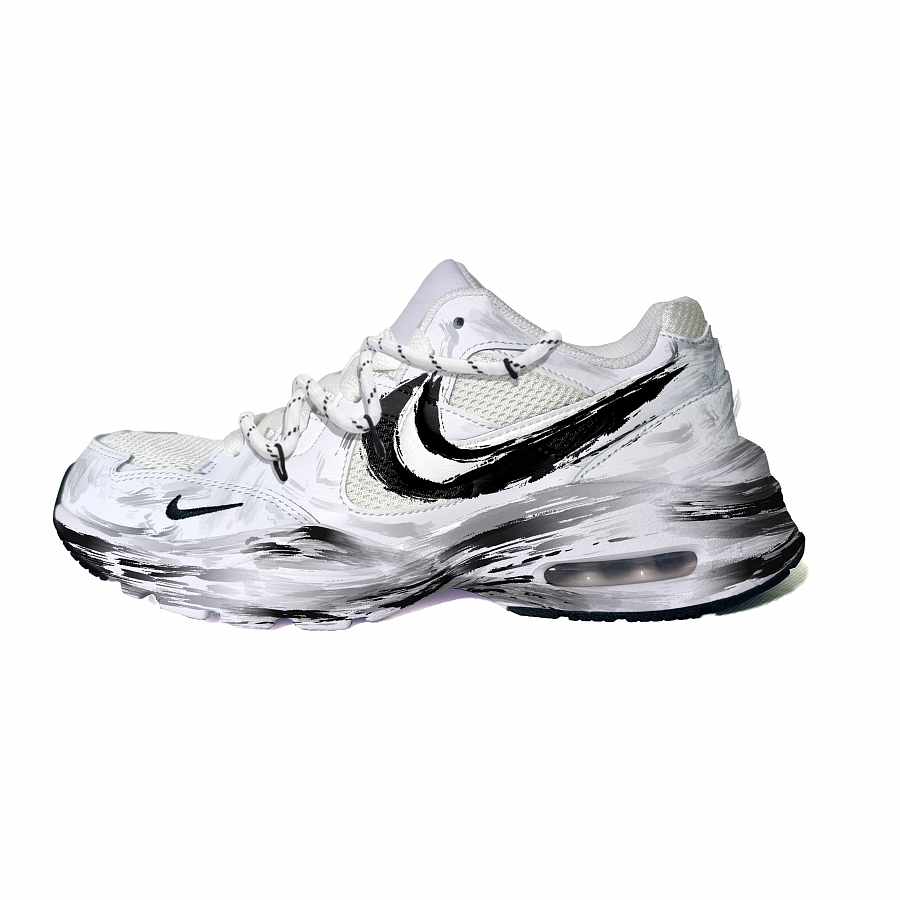 Nike Air Max Fusion Abrasion Resistant Low top Casual City Commute Running Shoes Men's White купить в интернет-магазине Yoocart с быстрой доставкой по России.