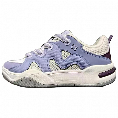 Anta Slip Resistant Abrasion Resistant Low top Skateboard Shoes Women's