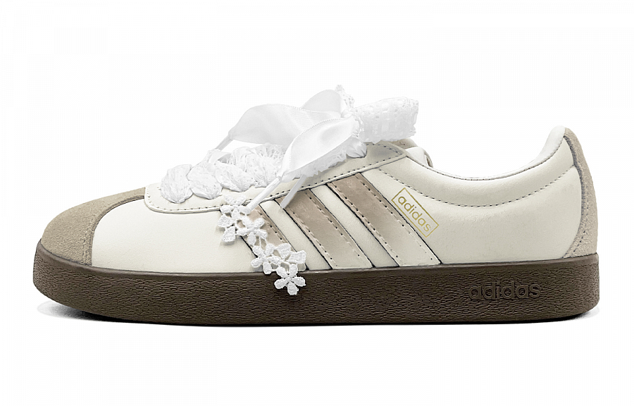 Adidas Vl Court Classic Skateboard Shoes Unisex Low top White купить в интернет-магазине Yoocart с быстрой доставкой по России.