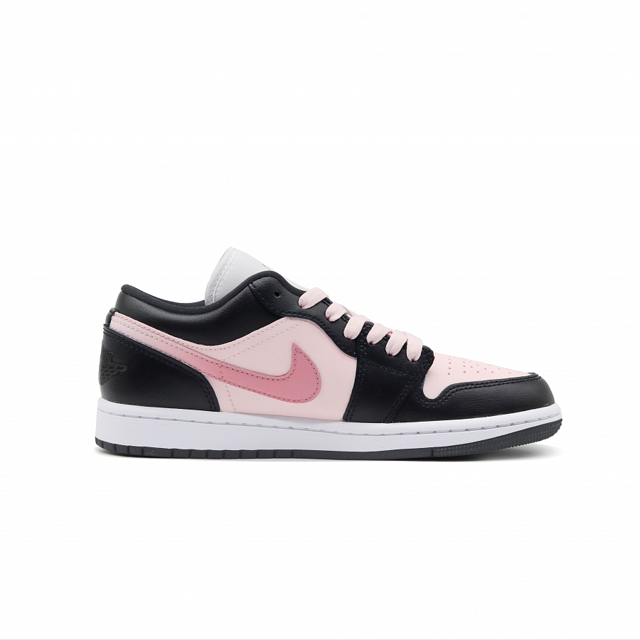 Jordan Air Jordan 1 Gradient Cat Abrasion Resistant Low top Vintage Basketball Shoes Unisex Black Pink купить в интернет-магазине Yoocart с быстрой доставкой по России.