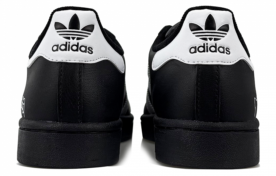 Adidas Originals Superstar 2 Abrasion Resistant Low top Skateboard Shoes Women's Black купить в интернет-магазине Yoocart с быстрой доставкой по России.