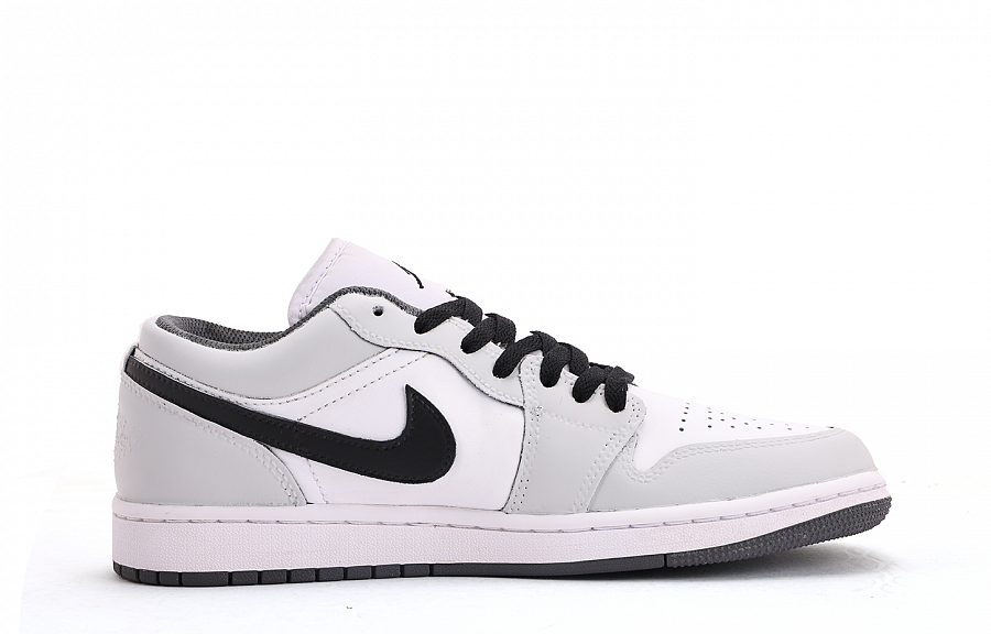 Jordan Air Jordan 1 Abrasion Resistant Coverage Low top Vintage Basketball Shoes Unisex Gray White купить в интернет-магазине Yoocart с быстрой доставкой по России.