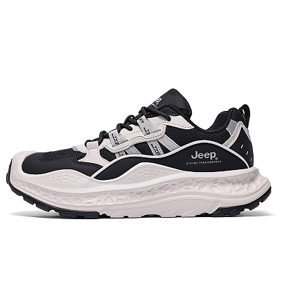 Jeep Low top Hiking Shoes Men's Black Gray