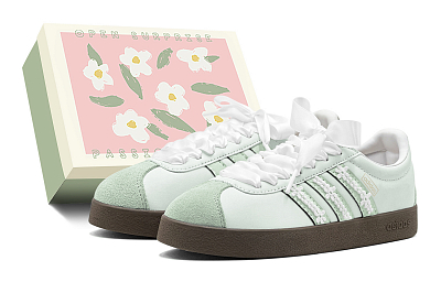 Adidas Vl Court Classic Youthful, Active, Refreshing, Shadow Cyan Low top Casual Skateboard Shoes Unisex