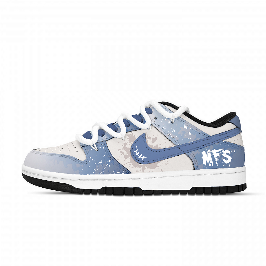 Nike Dunk Narrative Travel Abrasion Resistant Low top Skateboard Shoes Unisex Yellow White Blue купить в интернет-магазине Yoocart с быстрой доставкой по России.