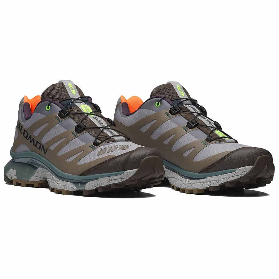 Bodega x SALOMON XT 4 Casual Running Shoes Men's Brown Purple купить в интернет-магазине Yoocart с быстрой доставкой по России.