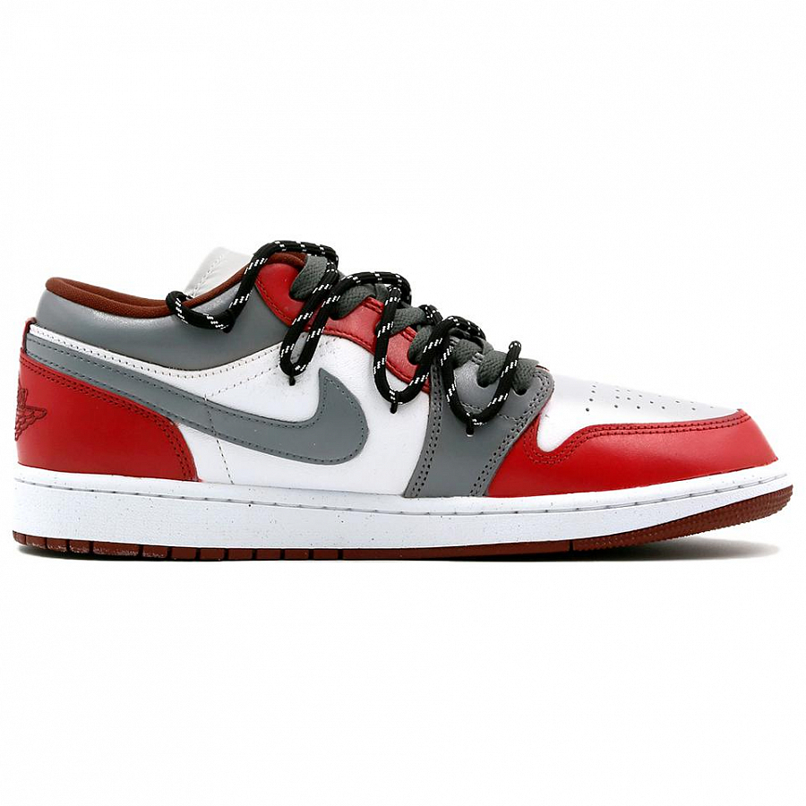 Jordan Air Jordan 1 Arrow Of Love Abrasion Resistant Low top Vintage Basketball Shoes Unisex Red Gray купить в интернет-магазине Yoocart с быстрой доставкой по России.