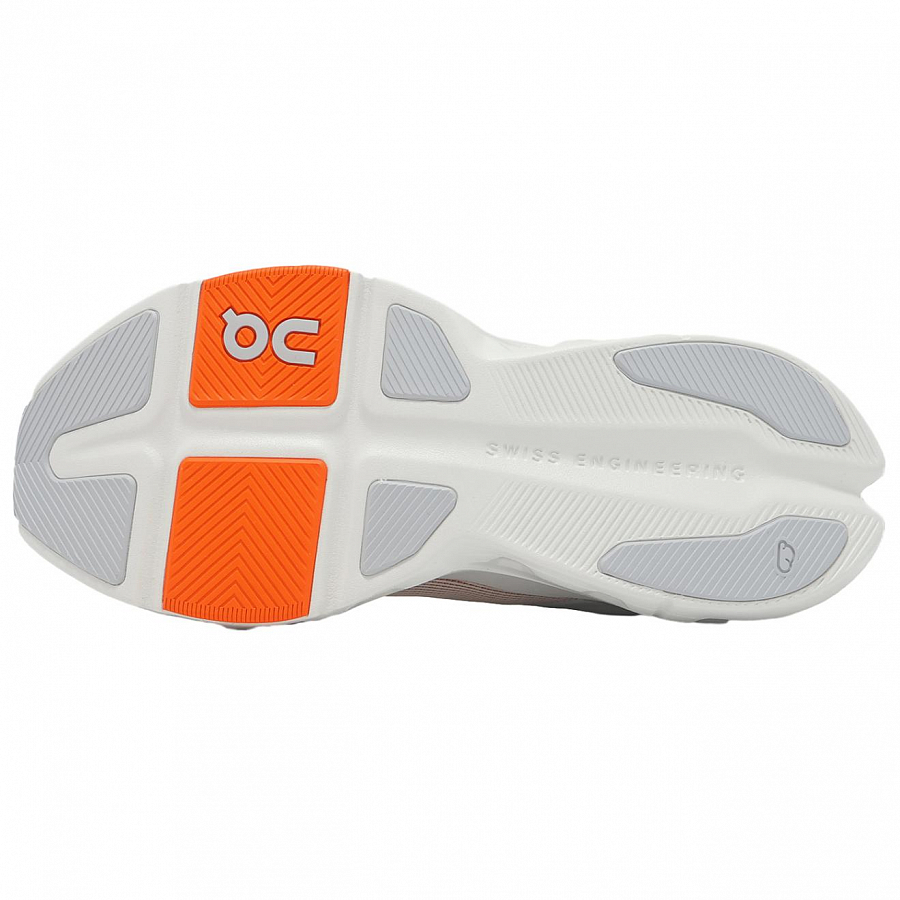 On Cloudpulse Breathable Running Shoes Men's White Orange купить в интернет-магазине Yoocart с быстрой доставкой по России.