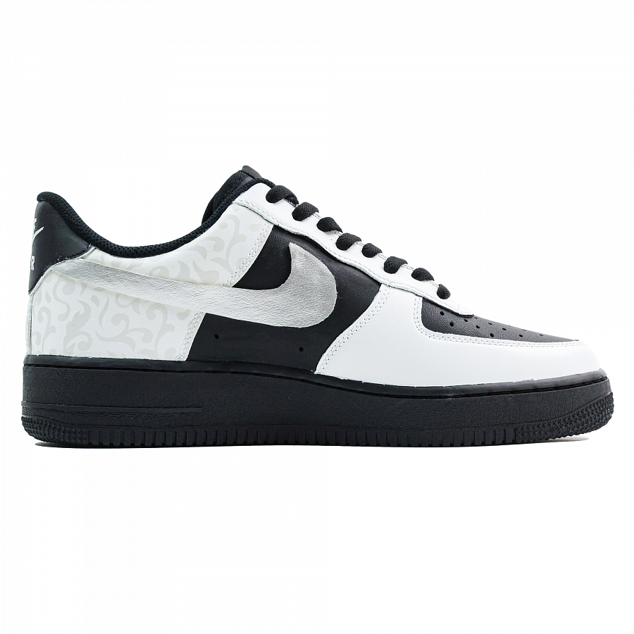 Nike Air Force 1 Abrasion Resistant Low top Skateboard Shoes Men's Black White купить в интернет-магазине Yoocart с быстрой доставкой по России.
